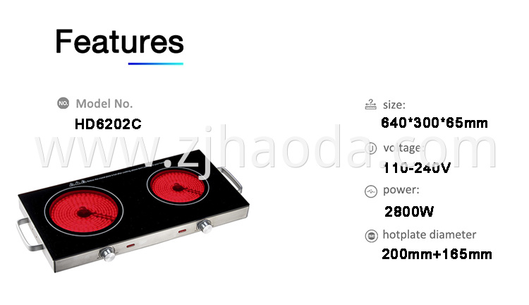 Electric Infrared Ceramic Cooker